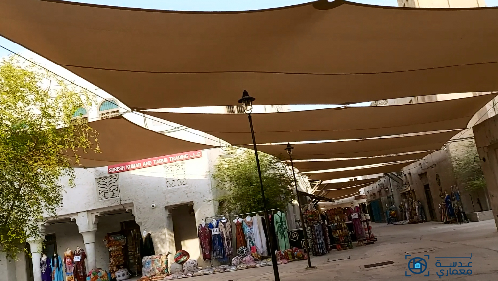 المعروضات التراثية في السوق الشعبي في سيف دبي التراثيalseef#  -الفندق التراثي ©  بعدسة معمارية وفاء أبو العطا
