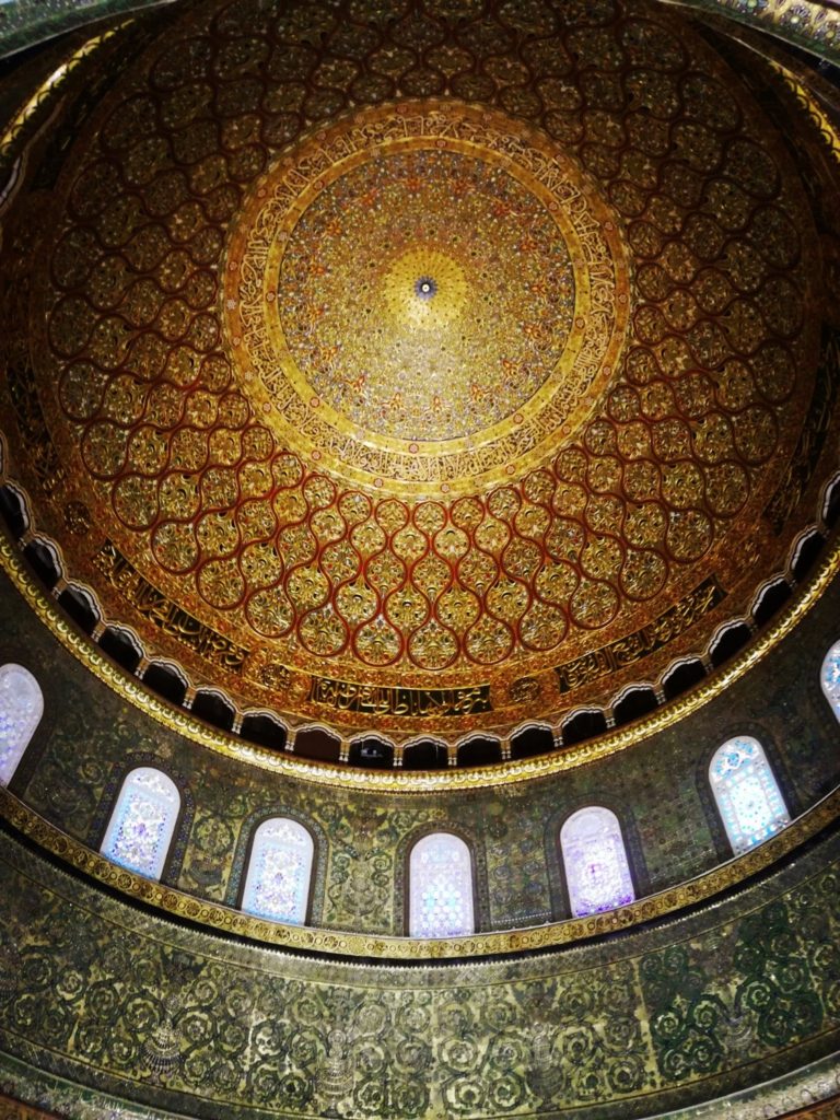 عناصر العمارة الإسلامية المميزة-مسجد قبة الصخرة 
