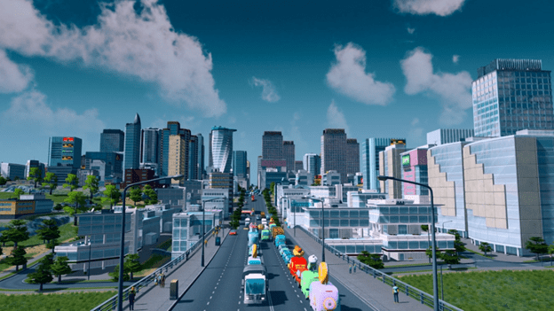 Cities Skylines التعلم من خلال اللعب في العمارة